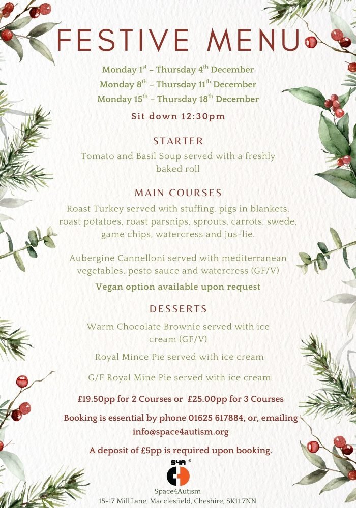 Festive Menu 2025